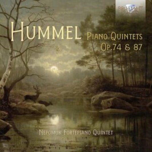 Nepomuk Fortepiano Quintet CD - Hummel: Piano Quintets Op.74 & 87