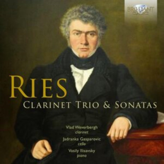 Vlad Weverbergh/Jadranka Gasparovic/Vasily Ilisavsky CD - Ries: Music For Flute & Piano
