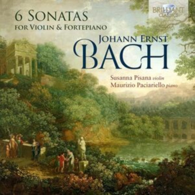 Susanna Pisana / Maurizio Paciariello CD - J.E. Bach: 6 Sonatas For Violin & Fortepiano
