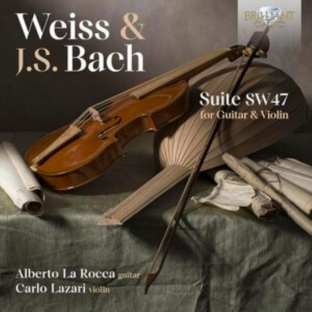 Alberto La Rocca / Carlo Lazari CD - Weiss & J.S. Bach: Suite Sw47 For Guitar And Violin