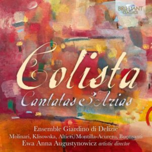 Ensemble Giardino Di Delizie/Ewa Anna Augustynowicz CD - Colista: Cantatas & Arias