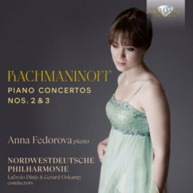 Anna Federova / Nordwestdeutsche Philharmonie / Laercio Diniz / Gerard Oskamp CD - Rachmaninoff: Piano Concerto Nos. 2 & 3