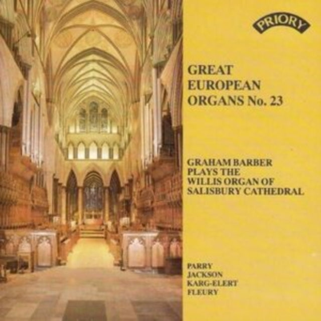Various Artists CD - Great European Organs No. 23: Salisbury Cathedral