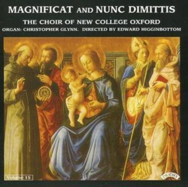 New College / Oxford Choir / Higginbottom CD - Magnificat And Nunc Dimittis Vol. 15