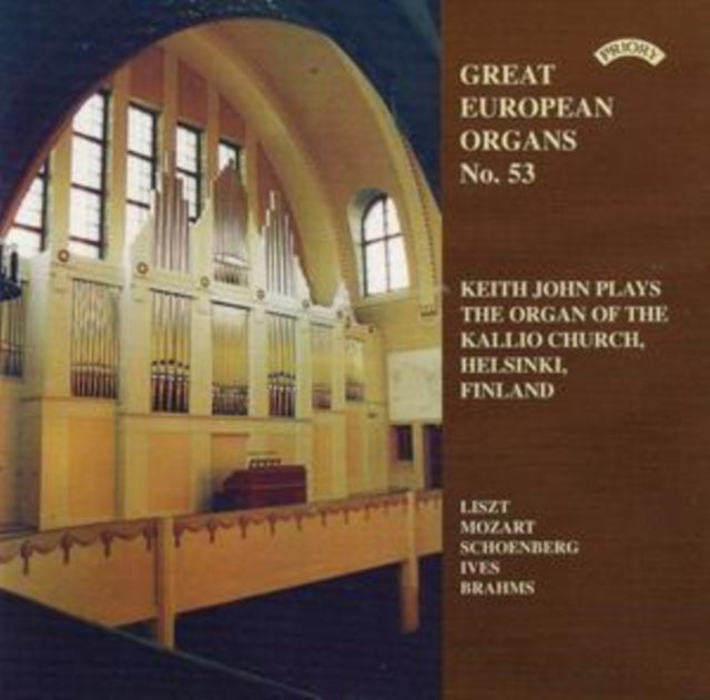Keith John CD - Great European Organs No. 53: The Kallio Church. Helsinki