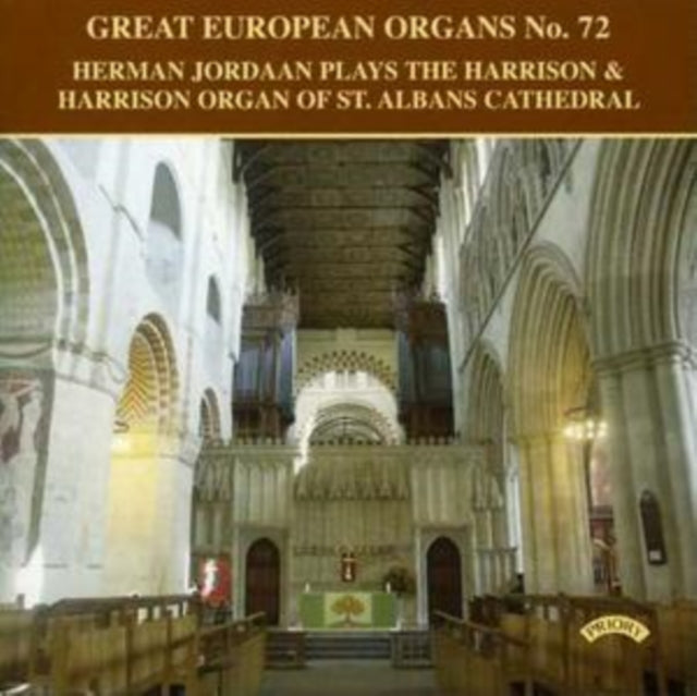 Hermann Jordaan CD - Great European Organs No. 72: St. Albans Cathedral