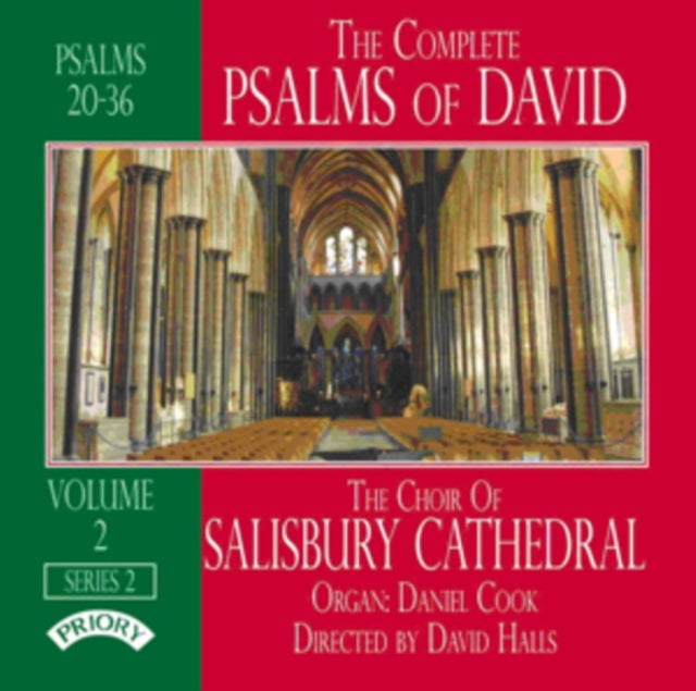 Choir Of Salisbury Cathedral / Halls / Cook CD - The Complete Psalms Of David Volume 2