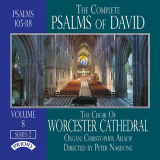 Choir Of Worcester Cathedral / Nardone / Allsop CD - The Complete Psalms Of David Series 2 Volume 8