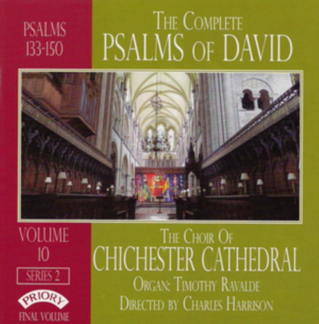 Choir Of Chichester Cathedral / Harrison / Rivalde CD - The Complete Psalms Of David Series 2 Volume 10