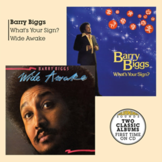 Barry Biggs CD - Whats Your Sign & Wide Awake