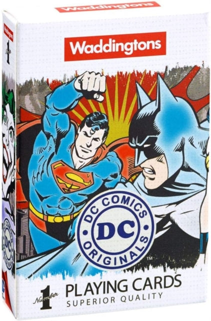 Dc Comics Playing Cards - Dc Comics Dc Superheroes Retro Playing Cards