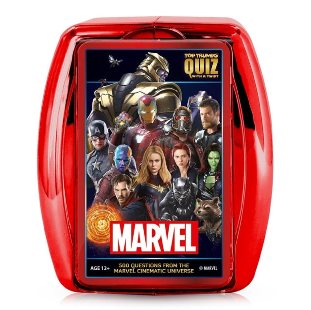 Marvel Deck Card Games - Marvel Cinematic Universe Top Trumps Quiz