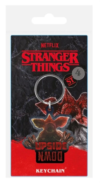 Stranger Things Keyring - Stranger Things 4 (Demogorgon) Pvc Keychain
