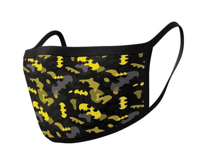 Batman Face Covering - Batman Camo Logo Covering (Pack Of 2)