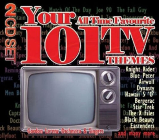 Gordon Lorenz Orchestra & Singers CD - Your 101 All Time Favourite Tv Themes
