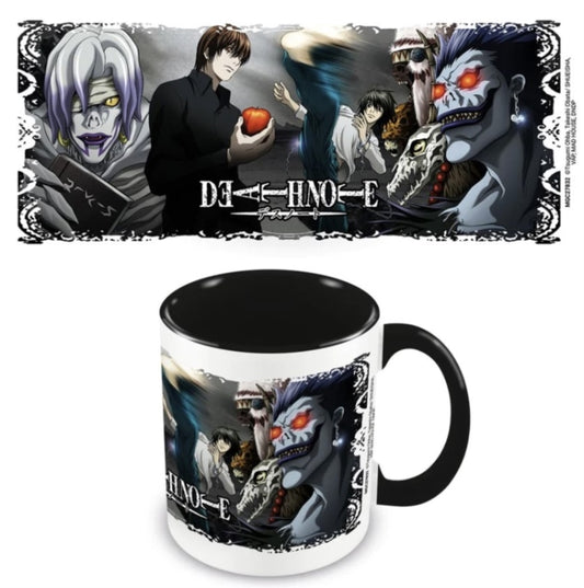 Death Note Mug - Death Note (Kiras Wrath) Black Coloured Inner Mug