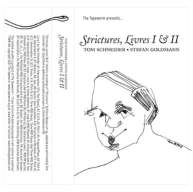 Tom Schneider & Stefan Goldmann Cassette - Strictures. Livres I & Ii
