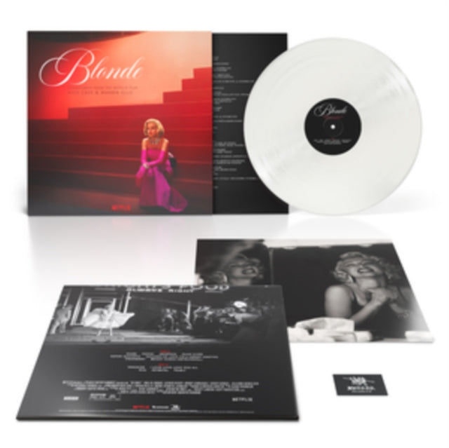 Nick Cave & Warren Ellis LP Vinyl Record - Blonde (Soundtrack From The Netflix Film) (White Vinyl)