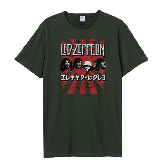 Led Zeppelin Vintage T Shirt - Amplified Burst