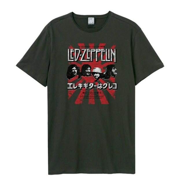 Led Zeppelin Vintage T Shirt - Amplified Burst