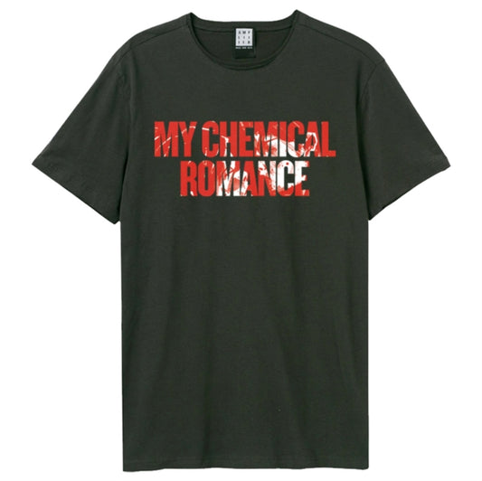 My Chemical Romance Vintage T Shirt - Amplified Blood Splatter Logo