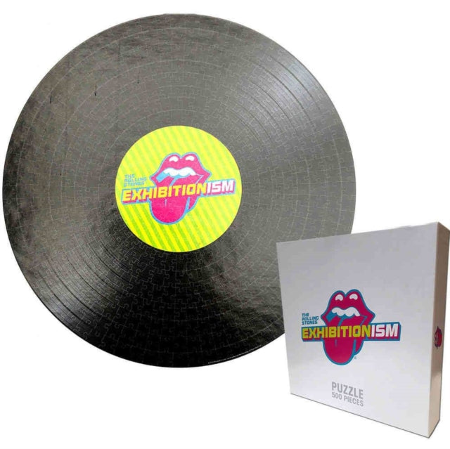 Rolling Stones Jigsaw Puzzle - Rolling Stones Exhibitionism Record 500 Piece Jigsaw Puzzle