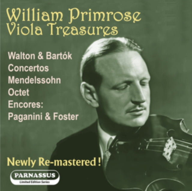 William Primrose CD - William Primrose: Viola Treasures
