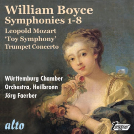 Wurttemburg Chamber Orchestra / Jorg Faerber CD - Boyce 8 Symphonies / L. Mozart Toy Symphony & Trumpet Concerto