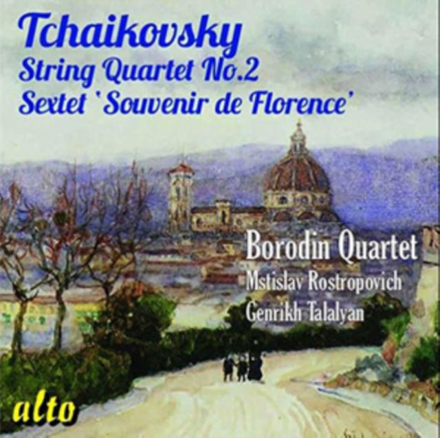 Borodin Quartet / Mstislav Rostropovich CD - Tchaikovsky: String Quartet No.2 / Souvenir De Florence (Sextet)