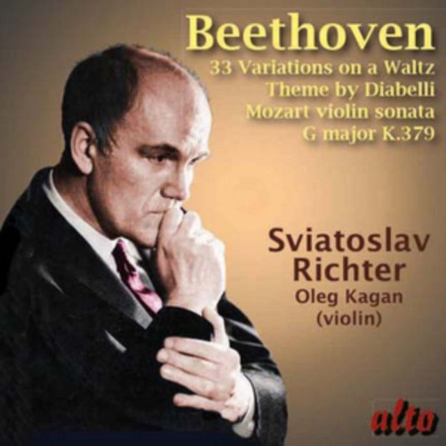 Sviatoslav Richter / Leonid Kogan (Mozart) CD - Beethoven: Diabelli Variations / Mozart Violin Sonata K