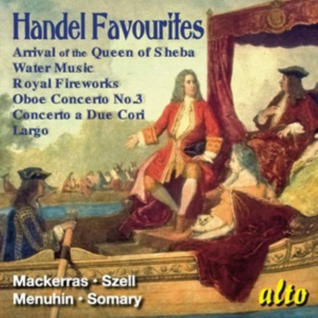 Lso / Szell / Mackerras / Menuhin / Somary CD - Handel Favourites: Watre & Fireworks Music / Oboe Conc 3 / Due Cori Etc