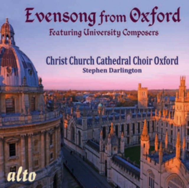 Christ Church Cathedral Choir Oxford / Darlington CD - Evensong From Oxford