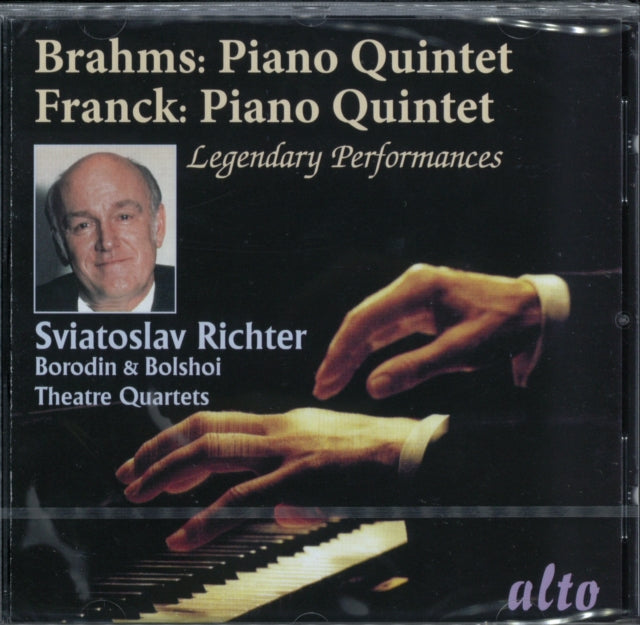 Richter / Borodin & Bolshoi Quartets CD - Brahms & Franck Piano Quintets