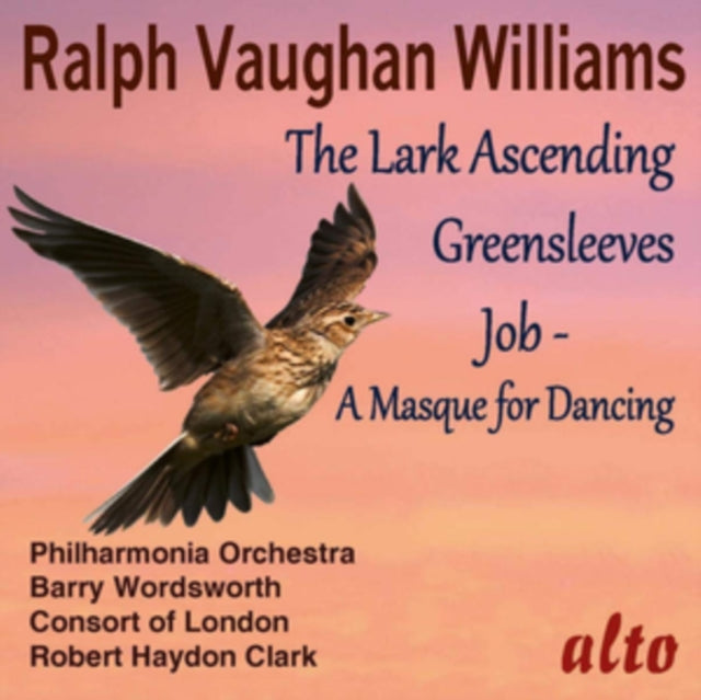 Barry Wordsworth / Philharmonia Orchestra CD - Vaughan Williams:The Lark Ascending Greensleeves Job (A Masque For Dancing)
