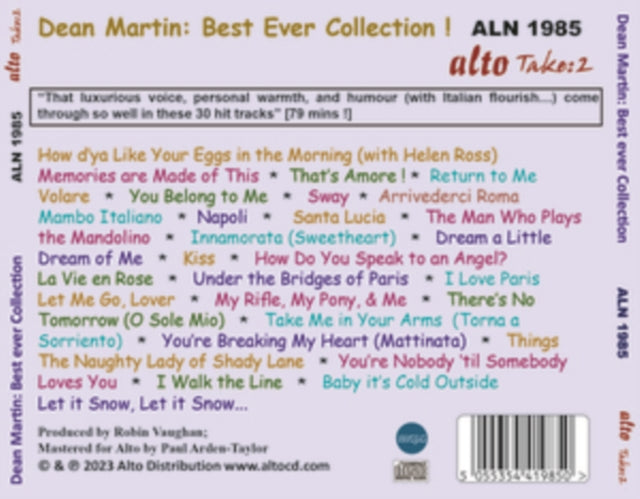 Dean Martin CD - Best Ever Collection
