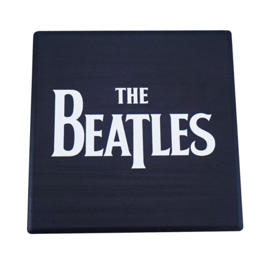 Beatles Coaster Single - Coaster Single Ceramic Square - The Beatles (Logo)