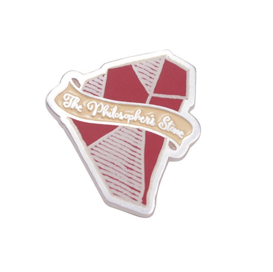 Harry Potter Badge Pin Metal - Harry Potter Philosophers Stone Pin Badge