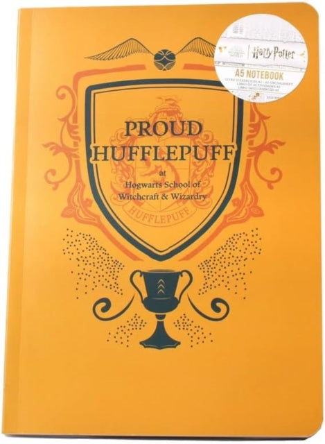 Harry Potter Notebook A5 - A5 Notebook Soft - Harry Potter (Proud Hufflepuff)