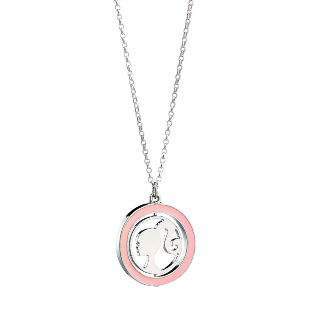 Barbie Necklace - Barbie Spinning Silhouette Necklace