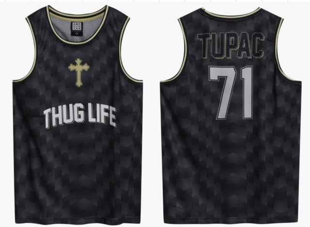Tupac Amplified Basketball Jersey - Thug Life