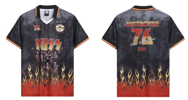 Kiss Amplified Football Jersy - Destroyer