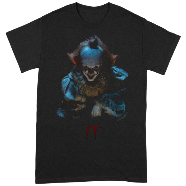 It (2017) T Shirt - Pennywise Grin Large Black T-Shirt