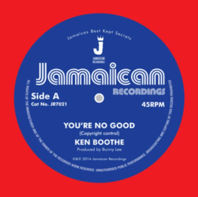 Ken Boothe 7Inch - Youre No Good / Out Of Order D