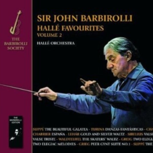 Sir John Barbirolli / Halle Orc CD - Halle Favourites Vol. 2