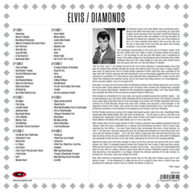 Elvis Presley LP - Diamonds (Clear Vinyl)