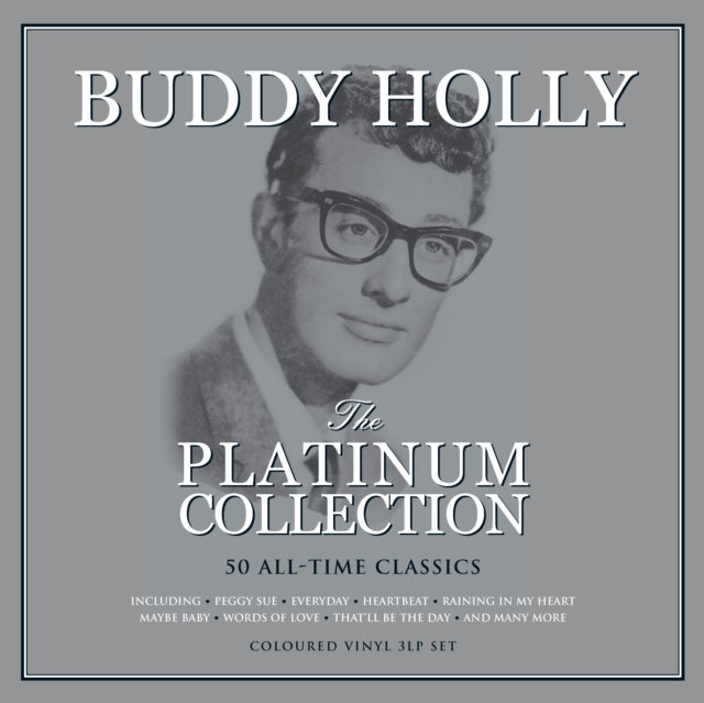 Buddy Holly LP - The Platinum Collection (White Vinyl)