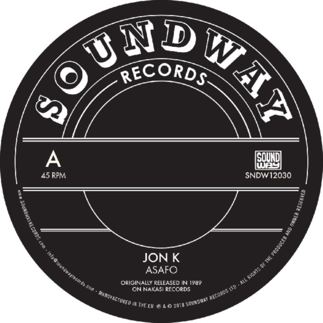 Jon K / Pat Thomas LP - Asafo / Enye Woa