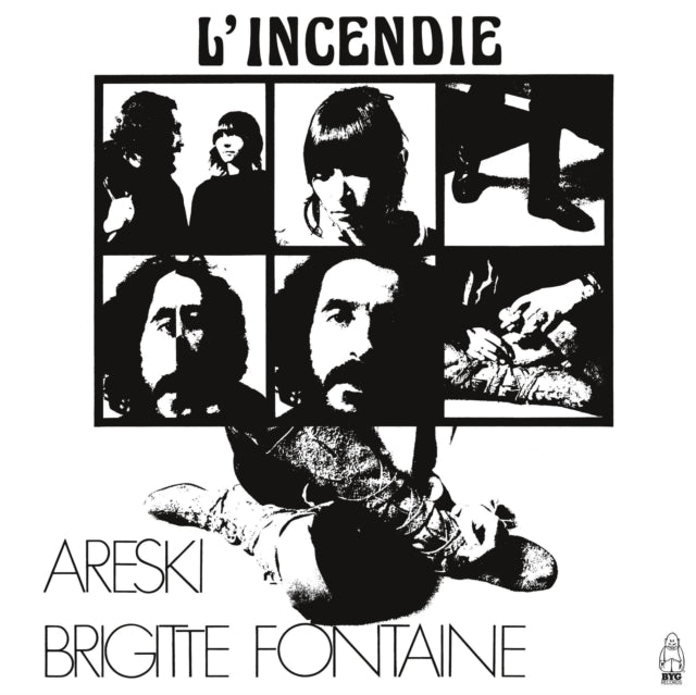 Areski & Brigitte Fontaine LP - Lincendie (White Vinyl)