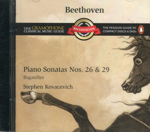 Stephen Kovacevich CD - Beethoven/Piano Sonatas Nos 26 & 29