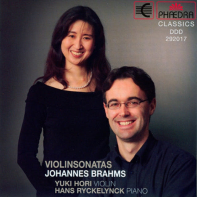 Yuki Hori / Hans Ryckelynck CD - Johannes Brahms: Violinsonatas